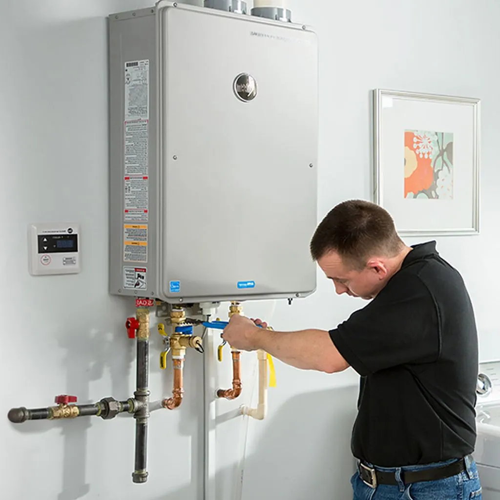 tankless water heater repair in Alvin, TX